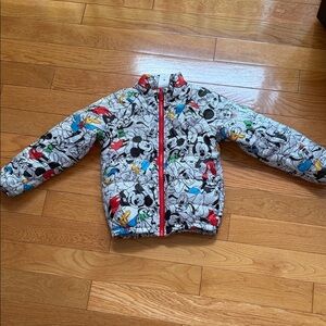 Disney Kids Puffer Jacket - Multicolor Mickey Mouse